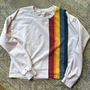 Marine Layer long sleeve rainbow tee XS